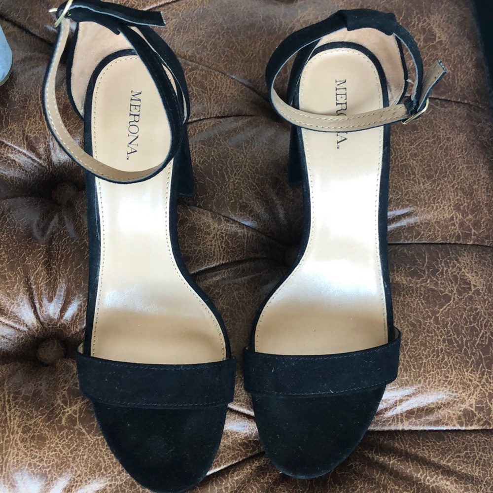 Black heels